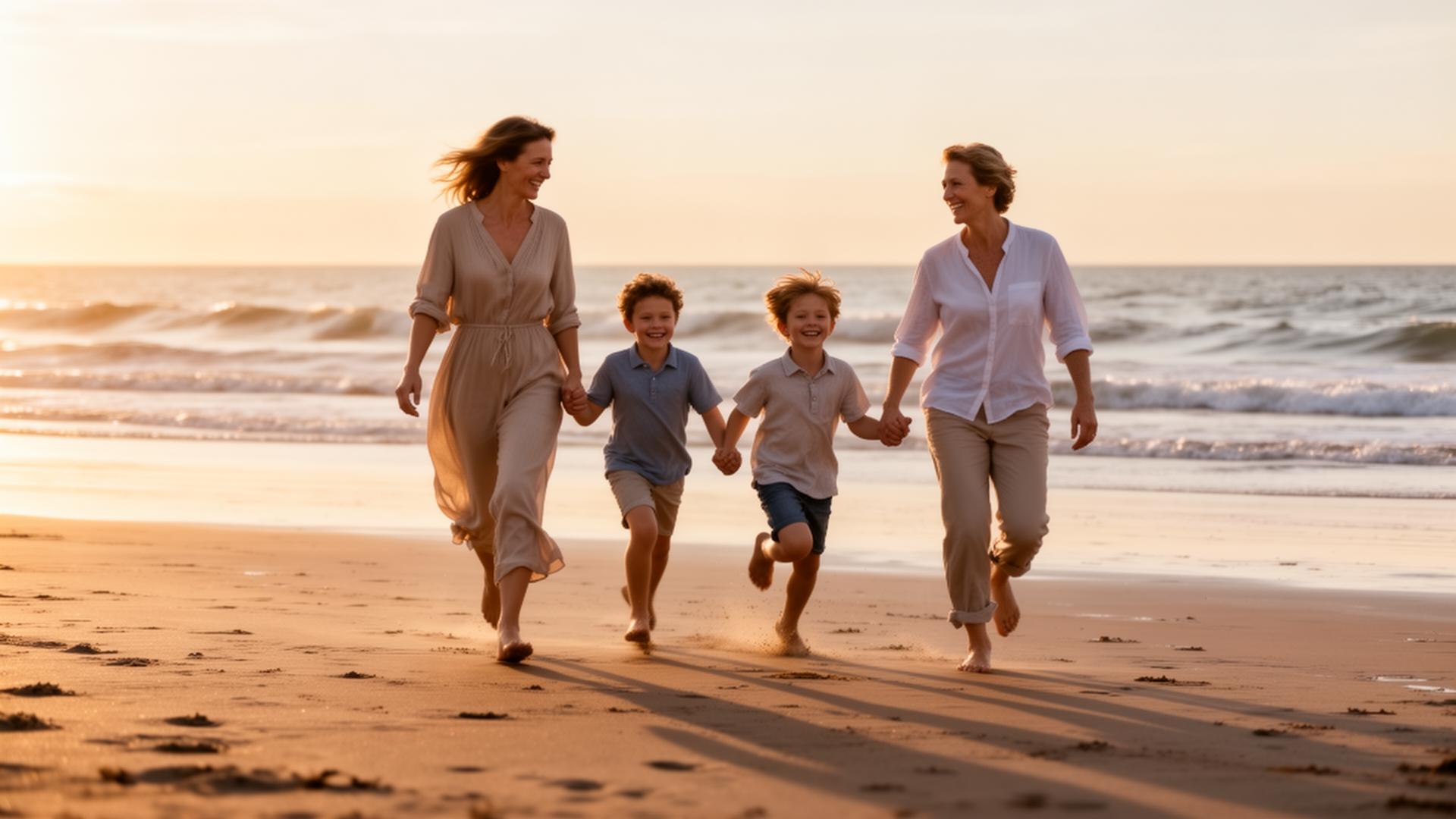 A paradise for families by the sea.
